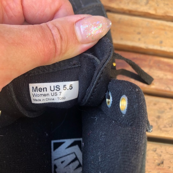 Black and gold platform vans - Picture 3 of 6